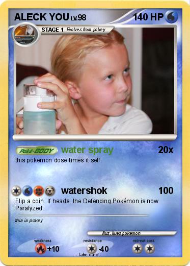 Pokemon ALECK YOU