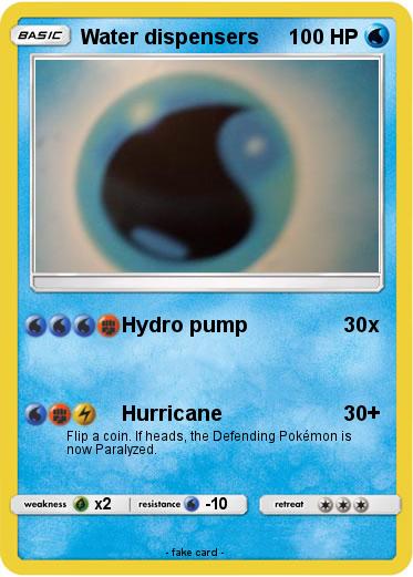 Pokemon Water dispensers