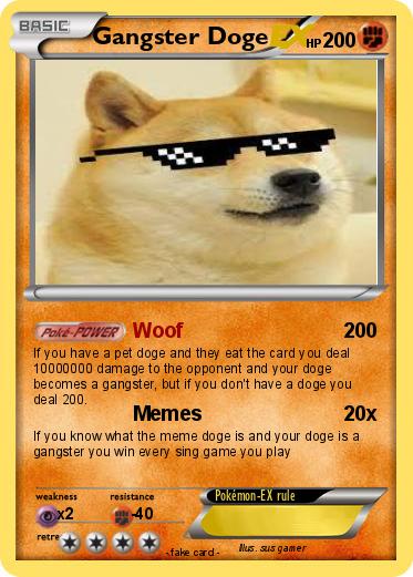 Pokemon Gangster Doge