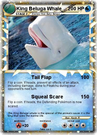 Pokemon King Beluga Whale