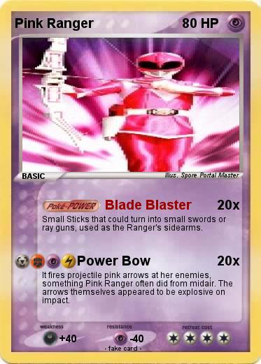 Pokemon Pink Ranger
