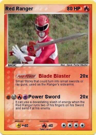 Pokemon Red Ranger