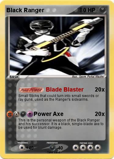 Pokemon Black Ranger