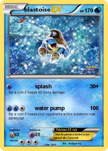 Pokemon blastoise