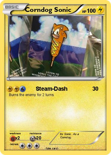 Pokemon Corndog Sonic