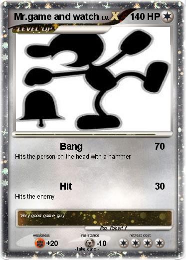 Pokemon Mr.game and watch