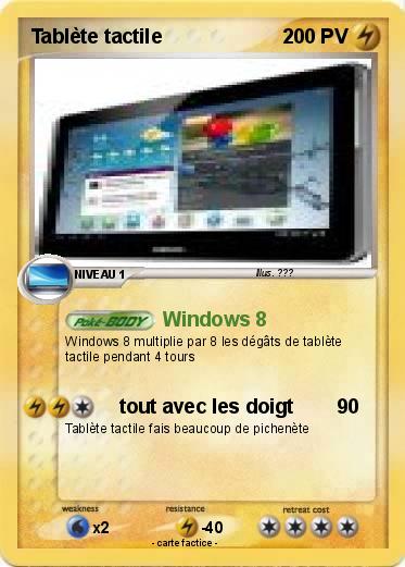 Pokemon Tablète tactile