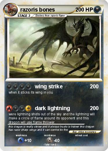 Pokemon razoris bones