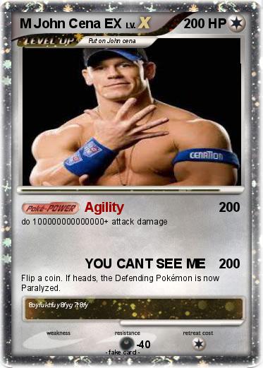 Pokemon M John Cena EX