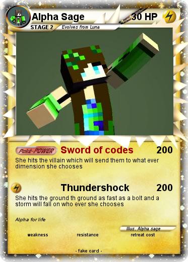 Pokemon Alpha Sage