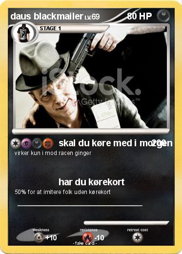 Pokemon daus blackmailer
