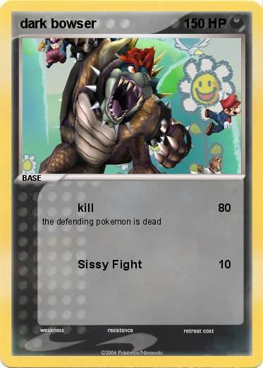 Pokemon dark bowser