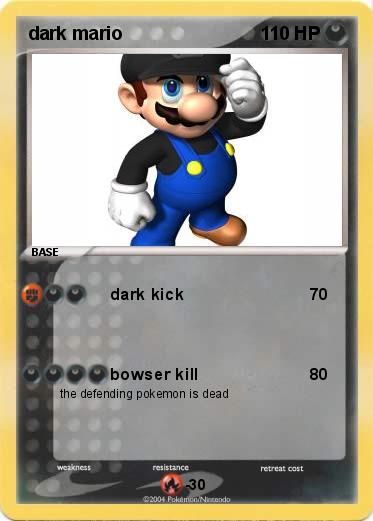 Pokemon dark mario