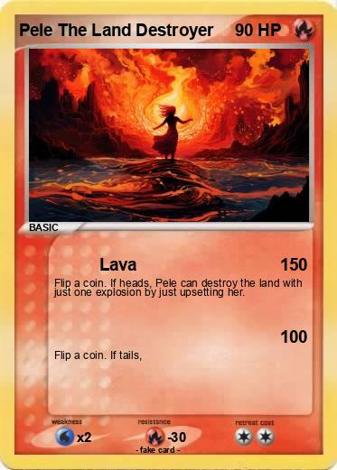 Pokemon Pele The Land Destroyer