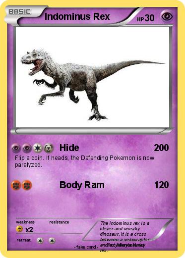 Pokemon Indominus Rex