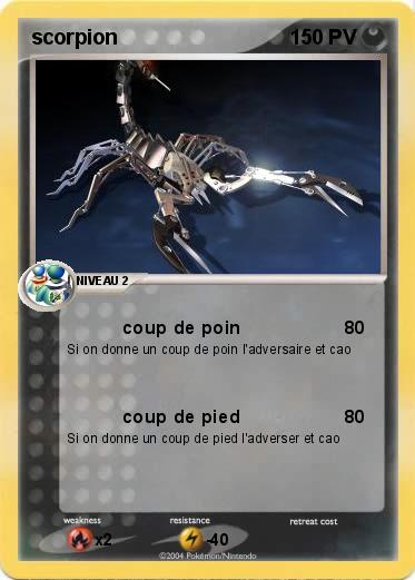 Pokemon scorpion