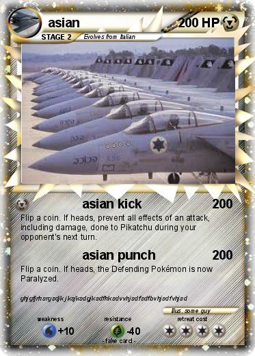 Pokemon asian