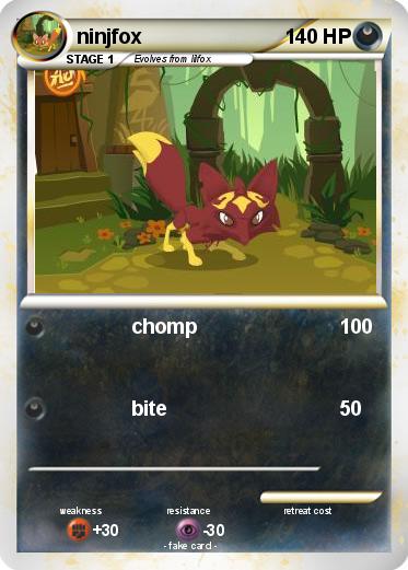 Pokemon ninjfox