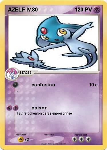 Pokemon AZELF lv.80