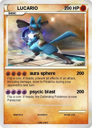 Pokemon LUCARIO