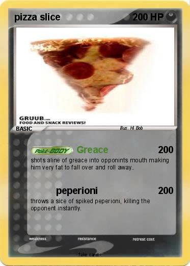 Pokemon pizza slice