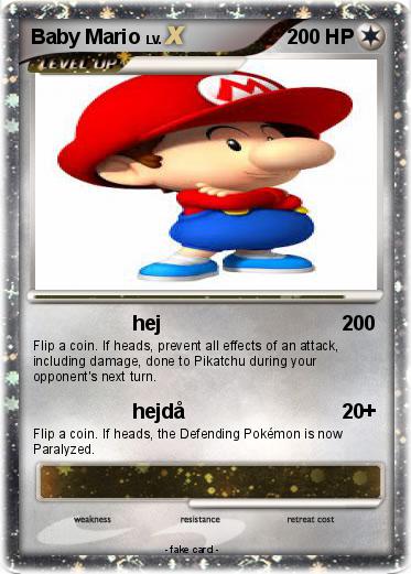 Pokemon Baby Mario