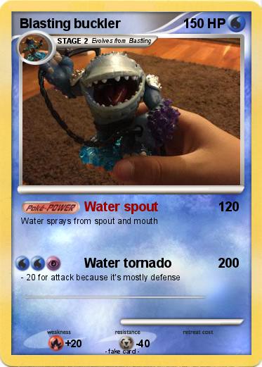 Pokemon Blasting buckler