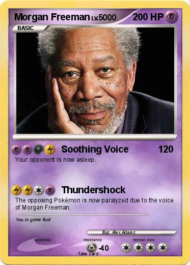 Pokemon Morgan Freeman