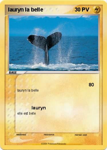 Pokemon lauryn la belle