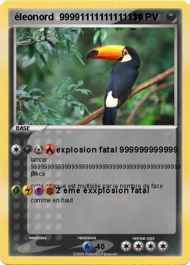 Pokemon éleonord  99991111111111111