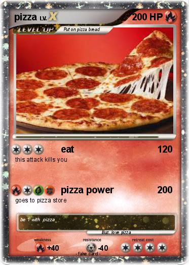 Pokemon pizza