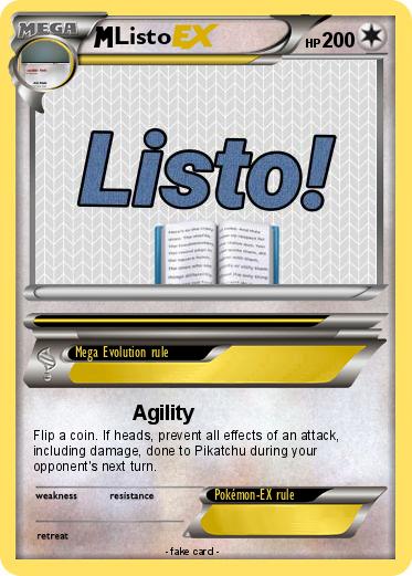 Pokemon Listo