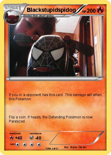 Pokemon Blackstupidspidog