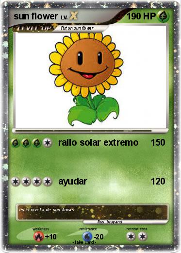 Pokemon sun flower