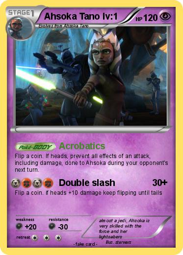 Pokemon Ahsoka Tano lv:1