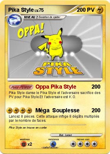 Pokemon Pika Style