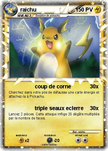 Pokemon raichu