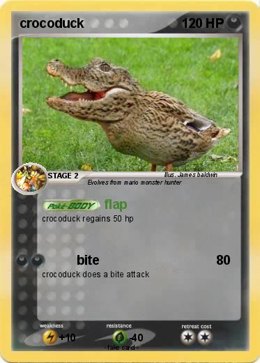 Pokemon crocoduck