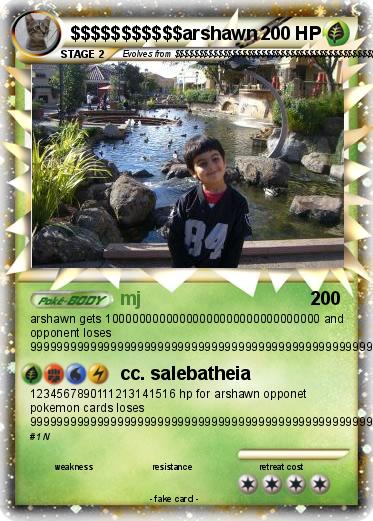 Pokemon $$$$$$$$$$$arshawn