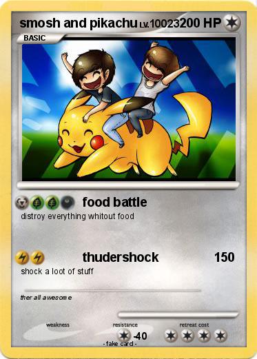 Pokemon smosh and pikachu