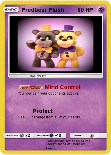 Pokemon Fredbear Plush