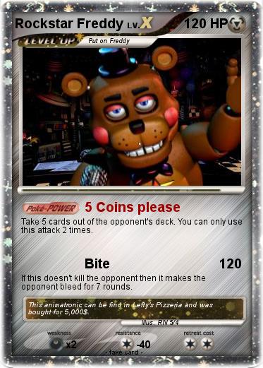 Pokemon Rockstar Freddy