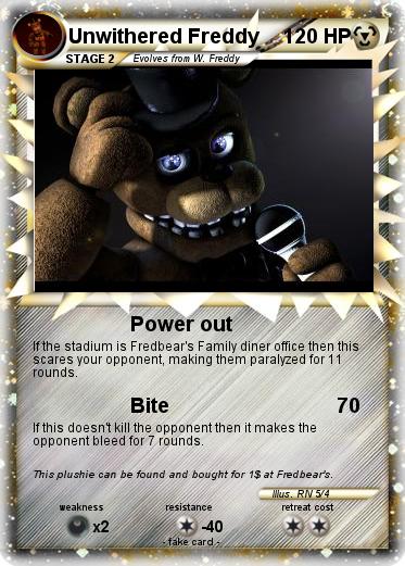 Pokemon Unwithered Freddy