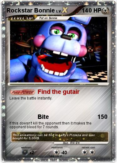 Pokemon Rockstar Bonnie