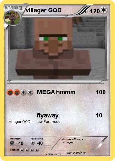 Pokemon villager GOD