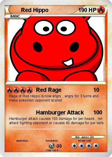 Pokemon Red Hippo