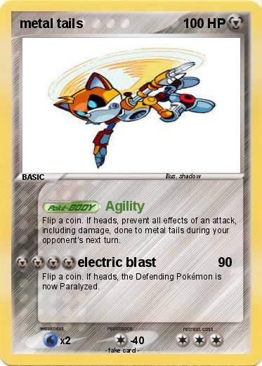 Pokemon metal tails