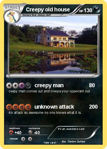 Pokemon Creepy old house