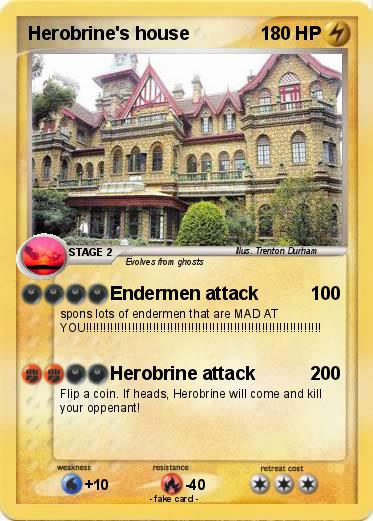Pokemon Herobrine's house
