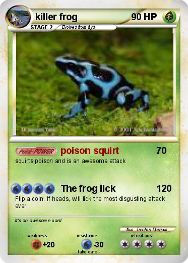 Pokemon killer frog